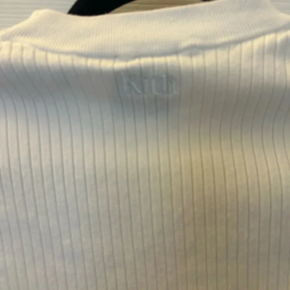 Kith  White Cropped Tee - Picture 4 of 5
